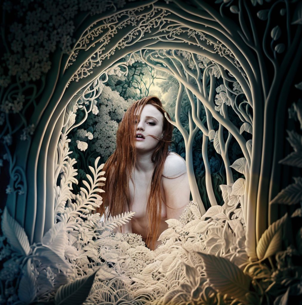 Sarah White Forest Nymph