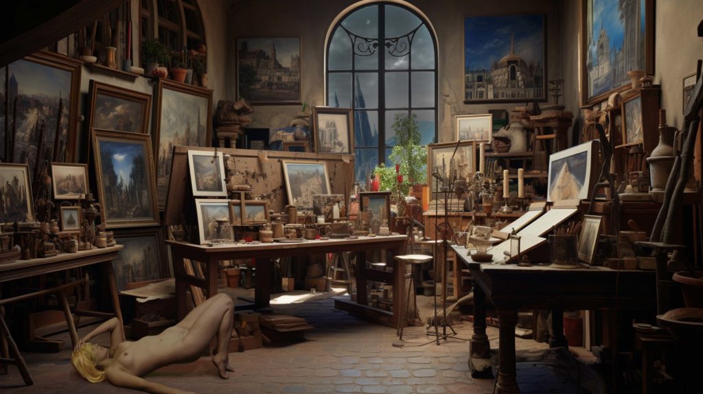 Carissa Artist Studio 2