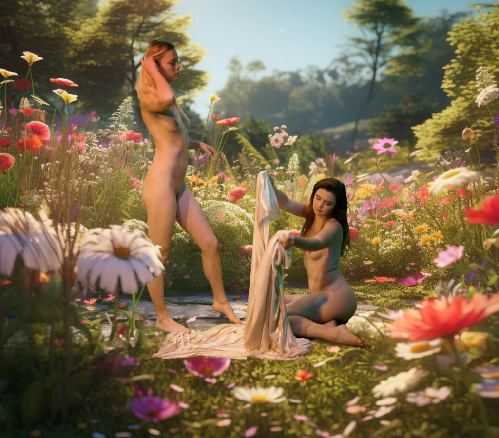 Violet and Ava May Magic Garden11