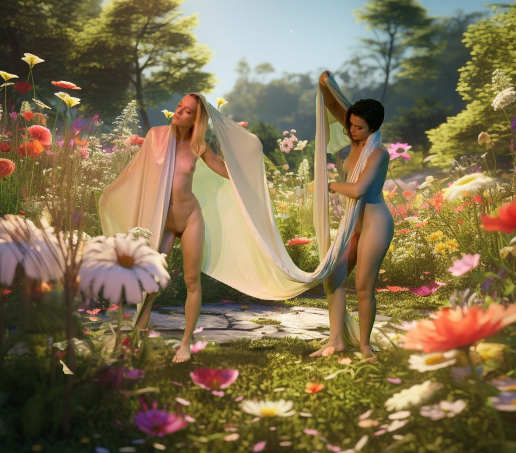 Violet and Ava May Magic Garden4
