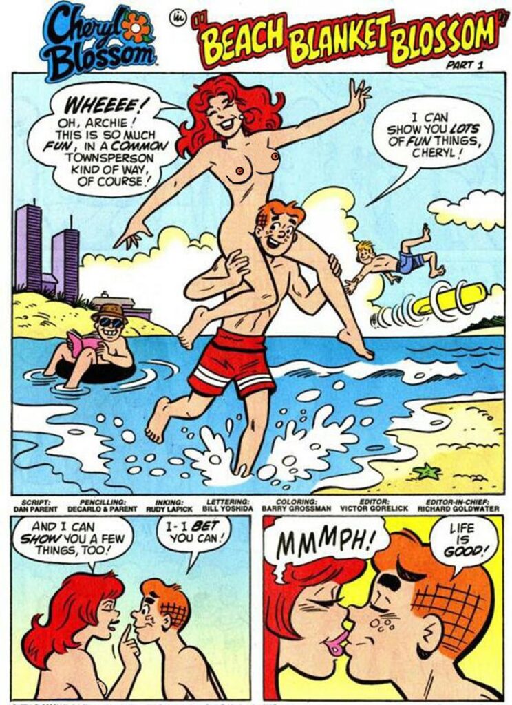 Cheryl Blossom Beach Blanket